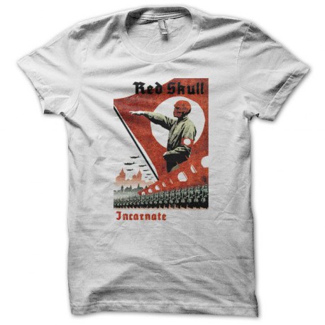 Tee shirt Red Skull Incarnate blanc