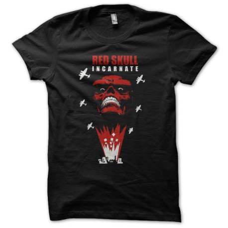 Tee shirt Red Skull Incarnate noir