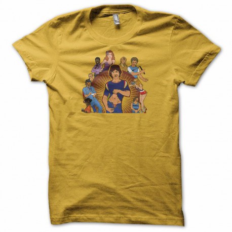 Tee shirt Boogie Nights all stars jaune