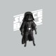 T-shirt Dark Helmet Spaceballs gray