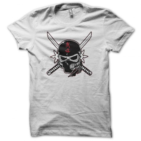 camiseta Ninja Skull blanco