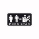 Tee shirt Kamasutra Pornstar noir/blanc