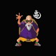 Tee shirt Tortue Géniale Jackie Chun dragon ball noir