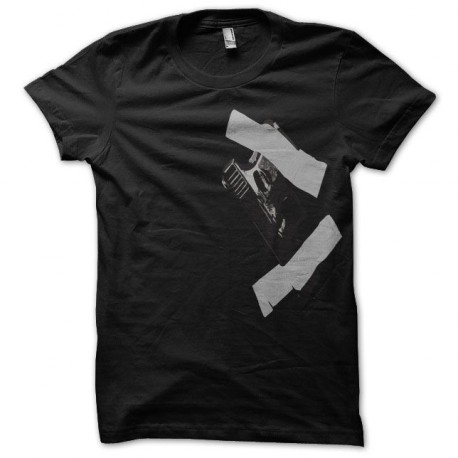 camiseta Glock 17 funda negro