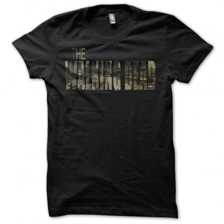 Tee shirt The Walking Dead titre new york noir