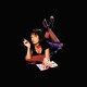 Tee shirt Pulp Fiction Mia Wallace Uma Thurman noir