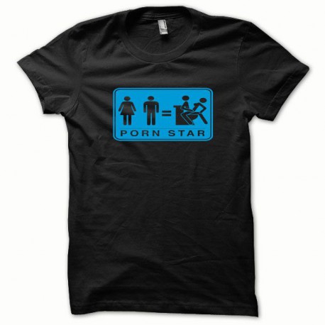 Shirt Kamasutra Pornstar blue / black