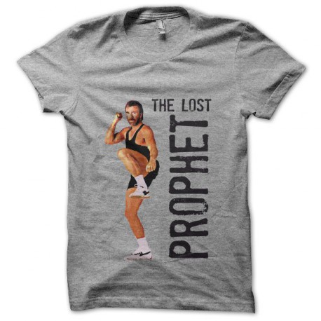 Tee shirt Chuck Norris the lost prophet gris