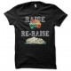 Tee shirt Poker Raise Re-Raise noir