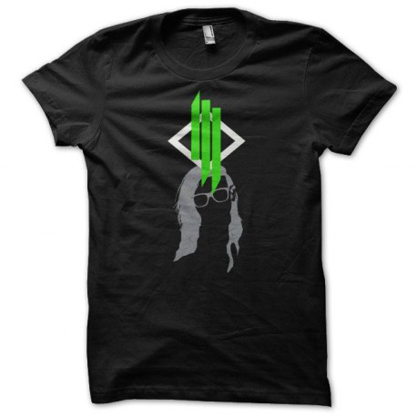 Tee shirt Skrillex monster noir