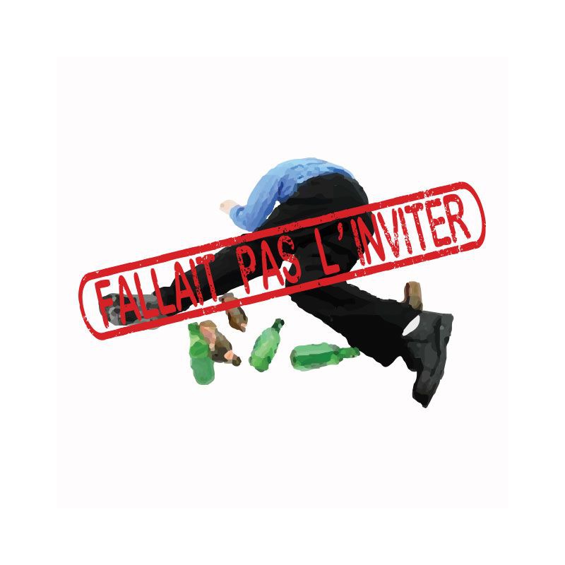 Téléchargement gratuit Images T Shirt Humour Bourre Fallait Pas L Inviter White actualisé par