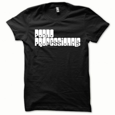 Porno camisa Profesionales blanco / negro