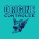 Tee shirt Gauloises parodie origine contrôlée bleu