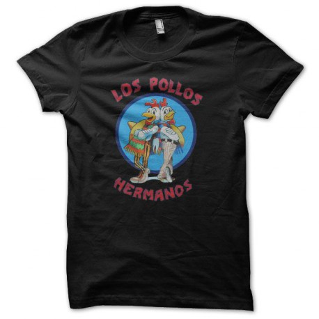 Tee shirt Breaking bad los pollos hermanos noir
