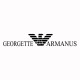 T-shirt Giorgio Armani parody Georgette Armanus white