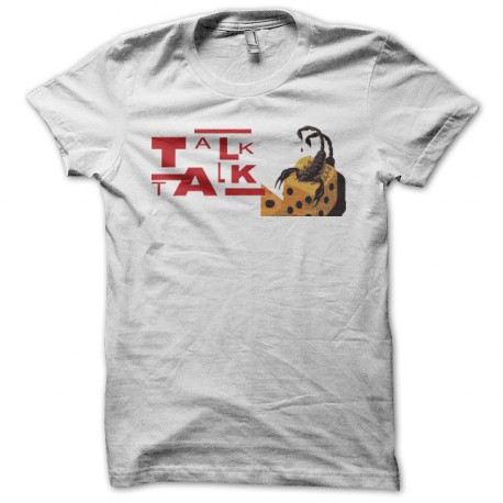 Tee shirt  Talk Talk scorpion blanc