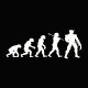 Tee shirt Wolverine Evolution blanc/noir