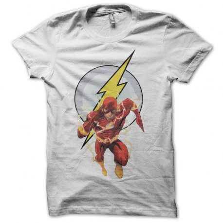 Tee shirt Flash blanc