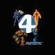 camiseta Los 4 Fantásticos Fantastic Four negro