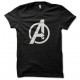 Tee shirt avengers noir