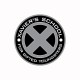 camiseta Xavier's School X-Men gris en blanco