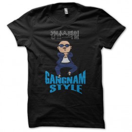 Tee shirt  Gangnam Style 강남 스타일 noir