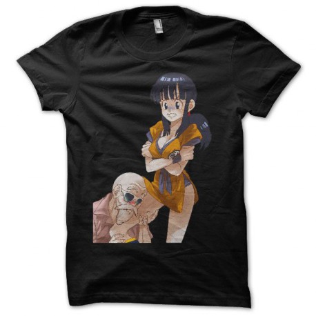 Tee shirt Tortue Géniale Jackie Chun parodie hentai noir