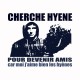 Tee shirt Bernie cherche hyène blanc
