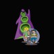 Tee shirt day of tentacle noir