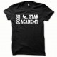 Camisa blanca Porn Star Academy / negro