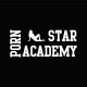 Shirt Porn Star Academy white / black