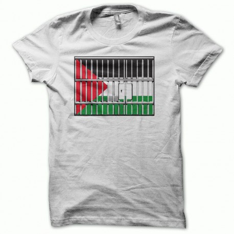 T-shirt free palestine white