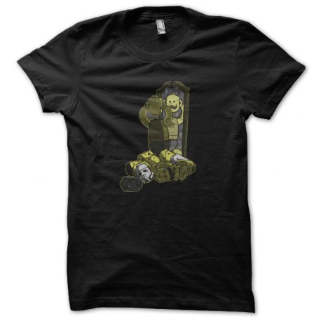 Tee shirt Lego parodie geek noir