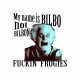 Tee shirt Bilbo le Hobbit not Bilbon fuckin' Frogies blanc