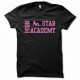 Camisa Porn Star Academy rosa / negro