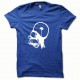 Tee shirt Parodie Homer blanc/bleu royal