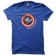 Tee shirt Captain Faf parodie Captain America bleu royal