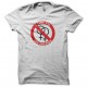 Tee shirt J'aime pas les gouines blanc