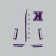 Tee shirt Kavinsky Teddy violet/gris
