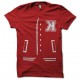 camiseta Kavinsky Teddy blanco/rojo