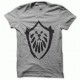 Tee shirt wow alliance gris