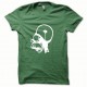 Tee shirt Parodie Homer blanc/vert bouteille