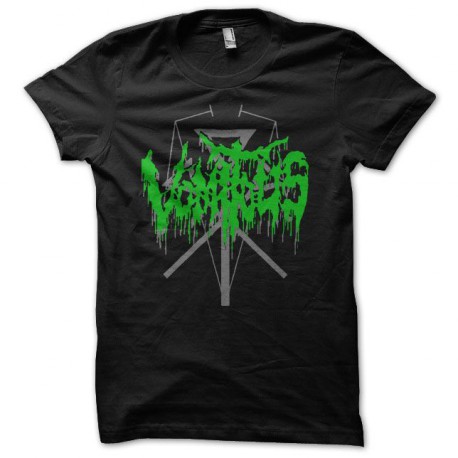 Tee shirt Vomitous Empires of great enslavement vert/noir