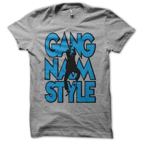 T-shirt  Gangnam Style 강남 스타일 gray