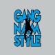 camiseta Gangnam Style  강남 스타일 gris