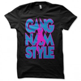 camiseta Gangnam Style  강남 스타일 negro
