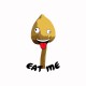 camiseta Psylocibe Eat Me blanco