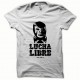 Black t-shirt Lucha Libre / white
