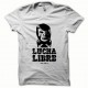 Negro camiseta Lucha Libre / blanco