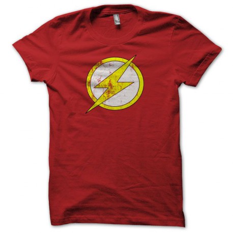 Tee shirt Flash gordon vintage grungy rouge